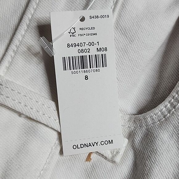 2638 NWT Old Navy High-Waisted Wow Skinny Jeans Size 8 - Picture 5 of 6